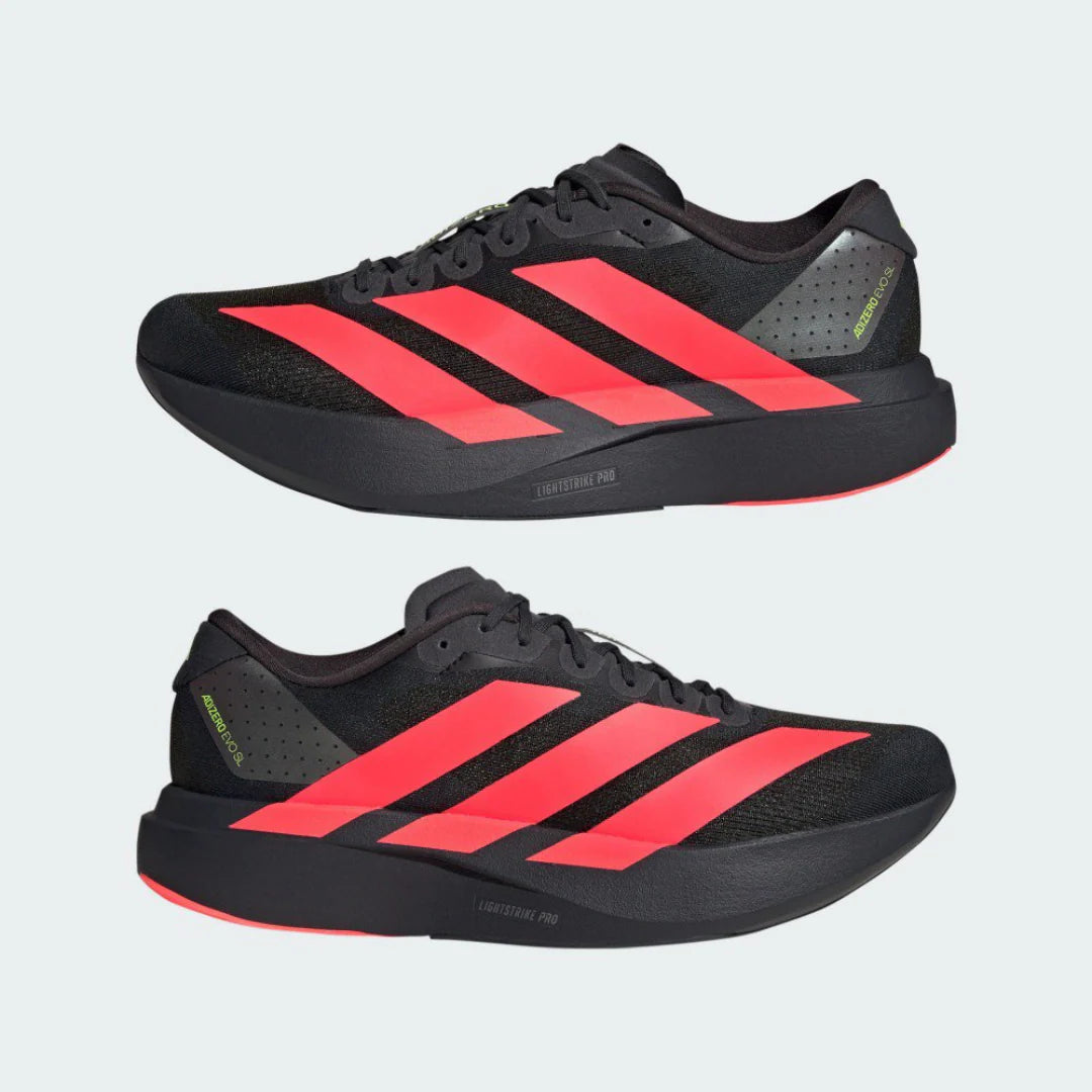 Tênis Adidas Adizero Evo SL Preto Vermelho