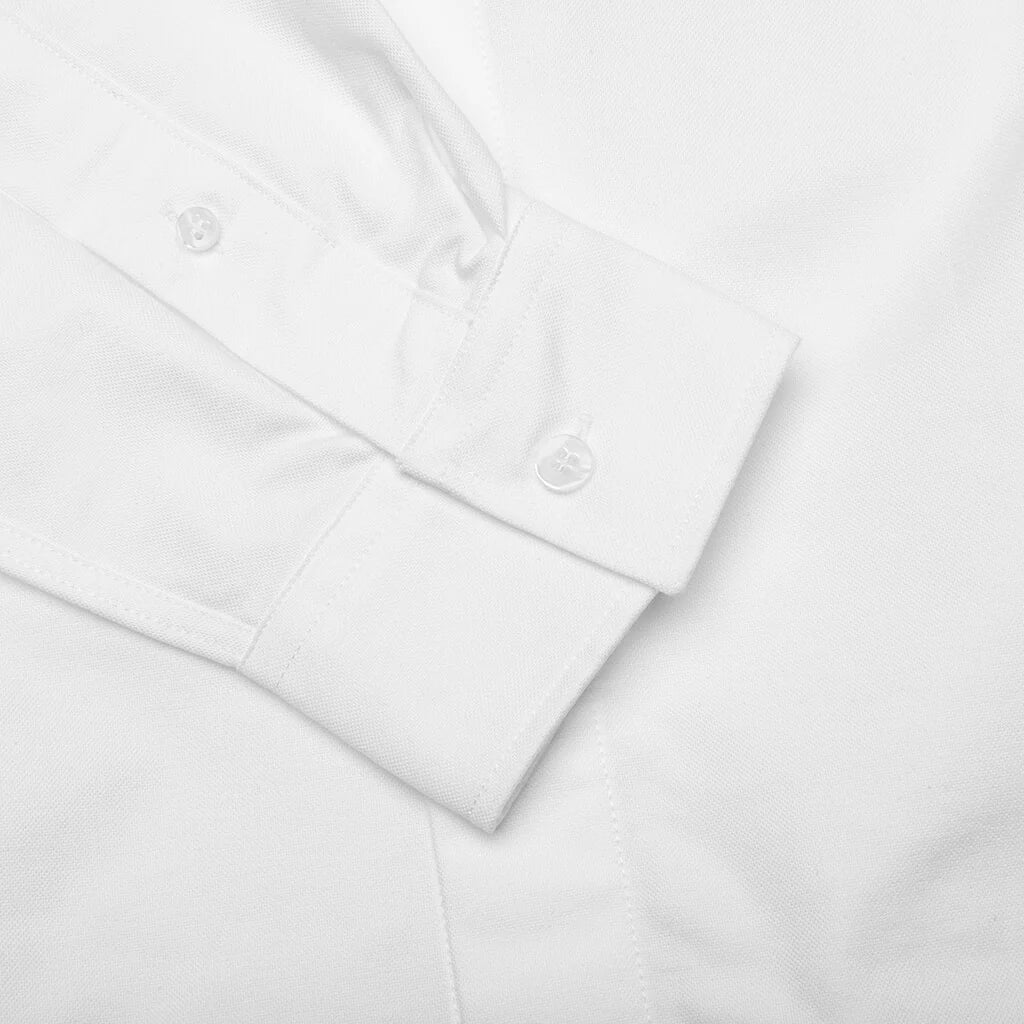 Classic Fit Logo Pocket Shirt White