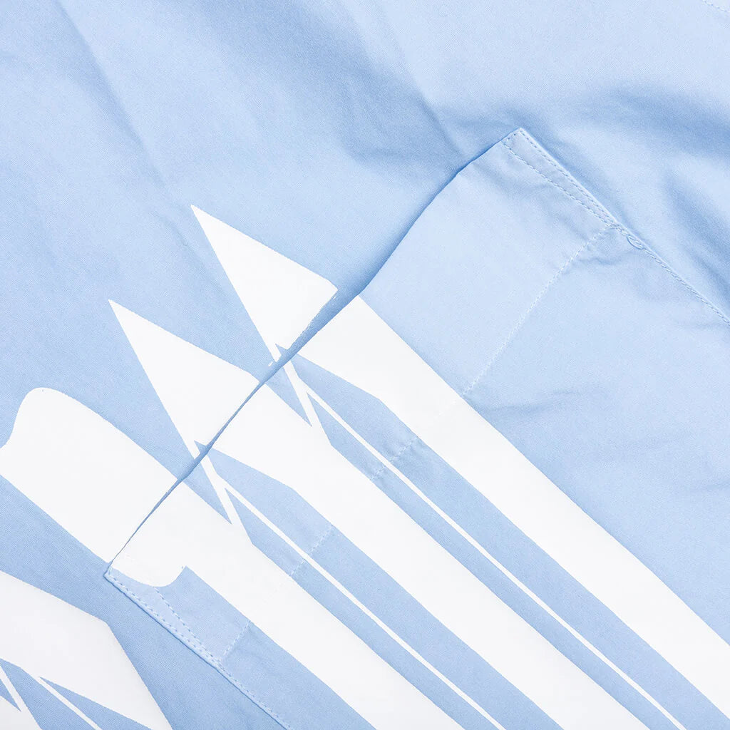 Gothic Logo Shirt S S Light Blue