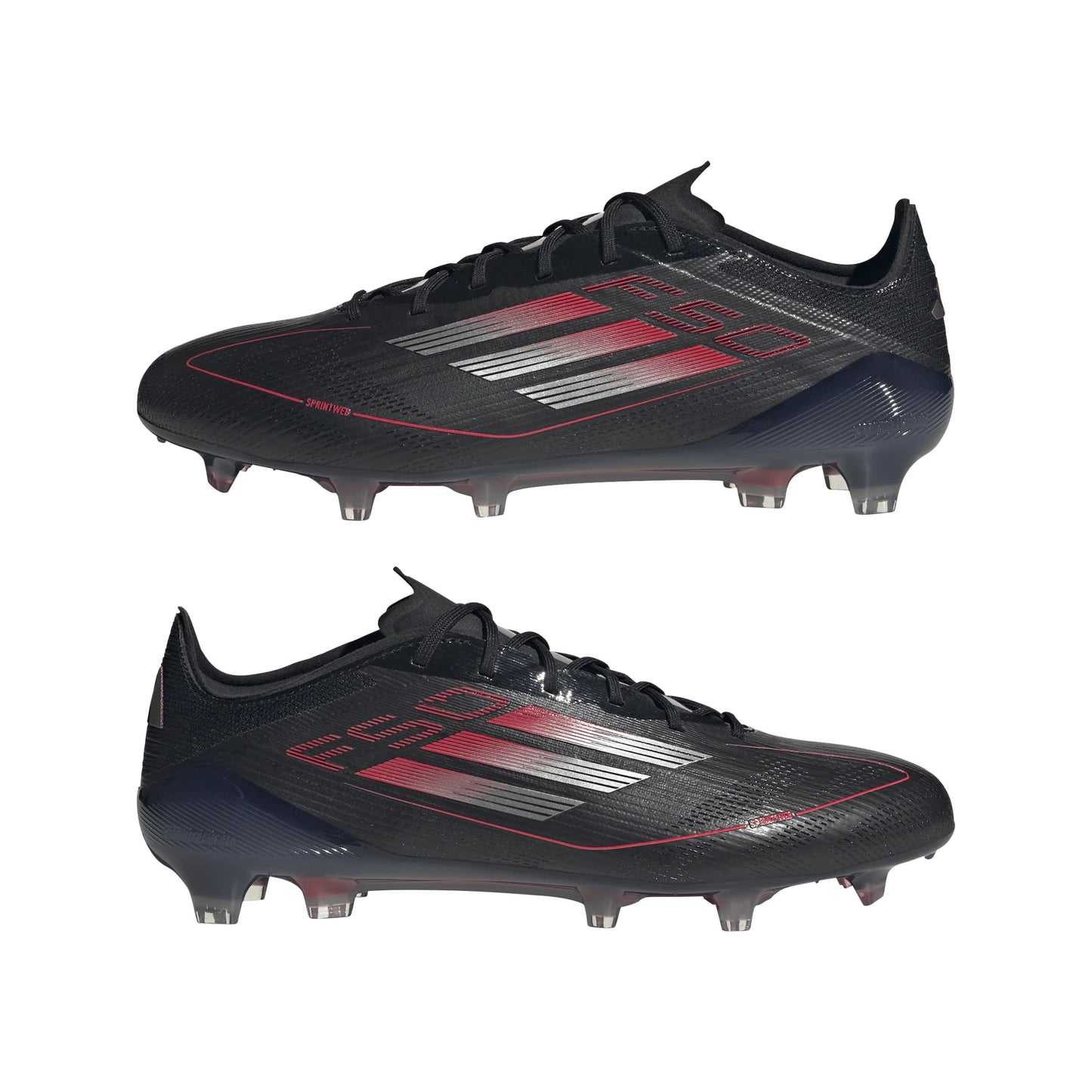 adidas F50 Elite Firm Ground Boots Black Red