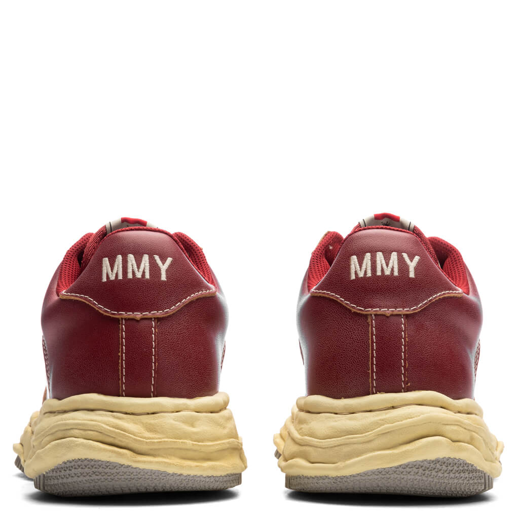 Wayne Low Vintage Leather Red White