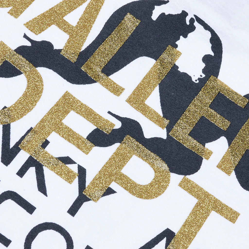 Funky Ass Records Tee Clean White