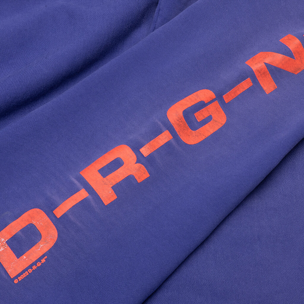 Origins Bleached Oversize Crew Bleached Blue