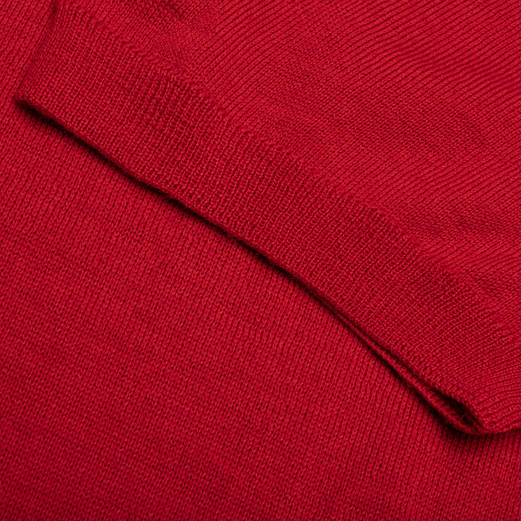 Red Emblem S S Polo Neck Red