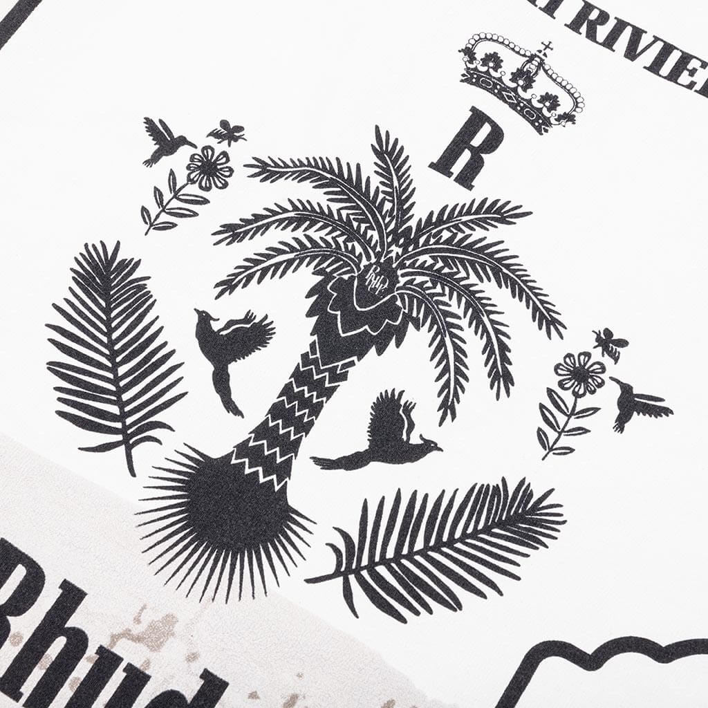 Azur Mirror Tee Vintage White