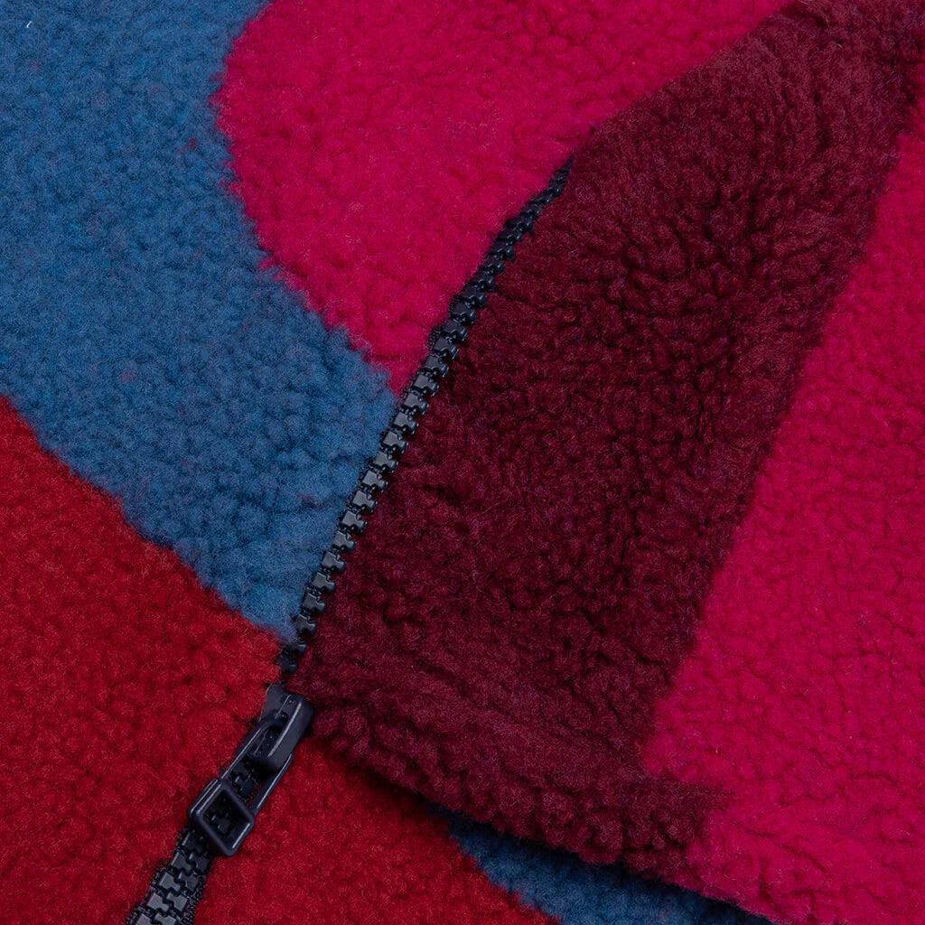 Full Ftp Booster Polar Fleece Jacket Red