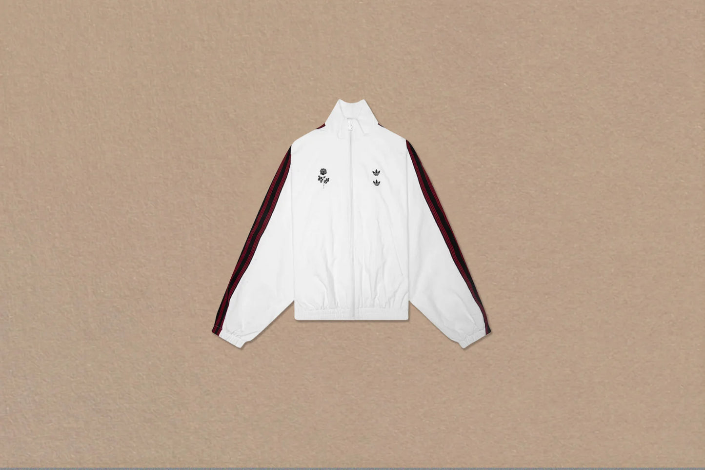 adidas Originals x Willy Chavarria Woven Track Jacket Off White