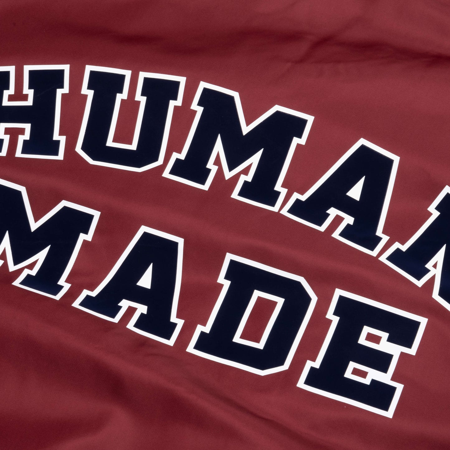 Nylon Stadium Jacket Burgundy