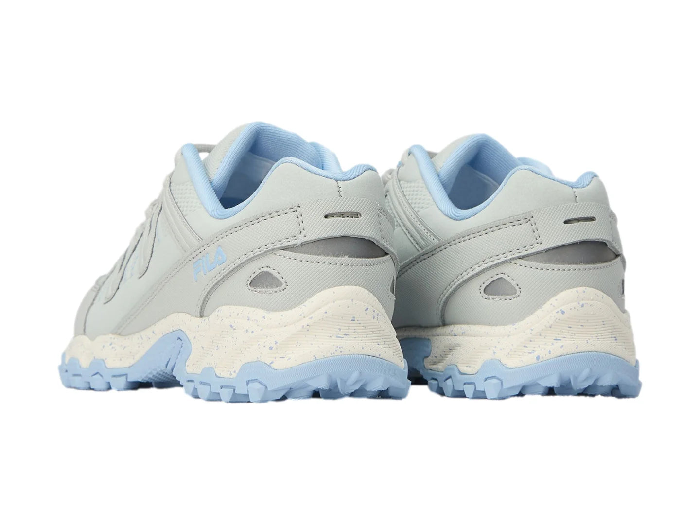 Tenis FILA Firetrail Evo Blanco y Azul para Niño