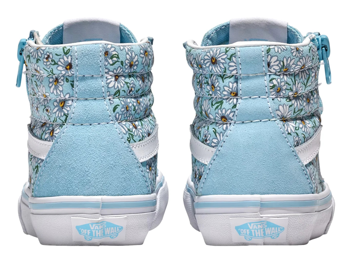 Tenis Vans Sk8 Hi Reissue Azul y Blanco para Niña
