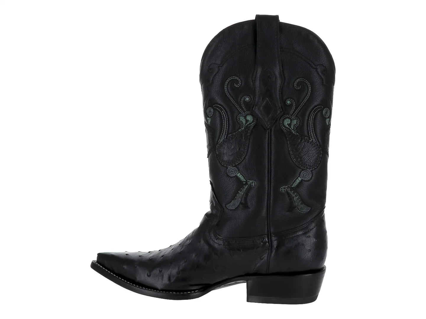 Botas Vaqueras Cuadra Negro Hombre