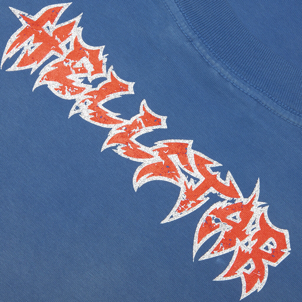Metal Logo Tee Blue