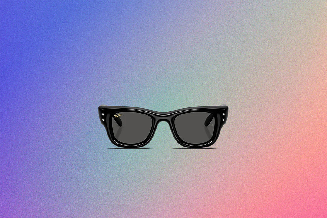 Ray Ban x AAP Rocky Wayfarer Puffer Crystal Edition Black Strass