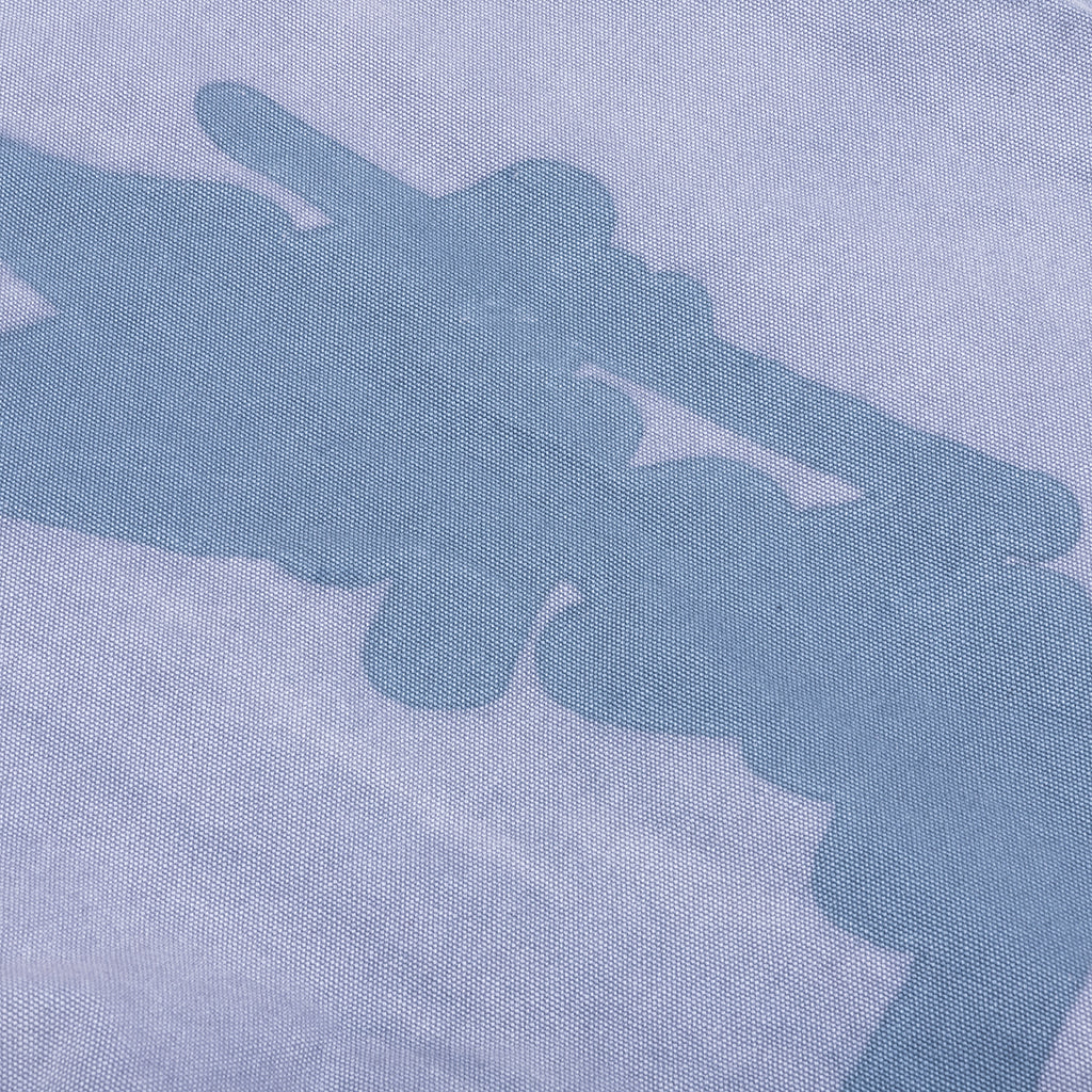 Ghost Logo Canvas Varsity Blu