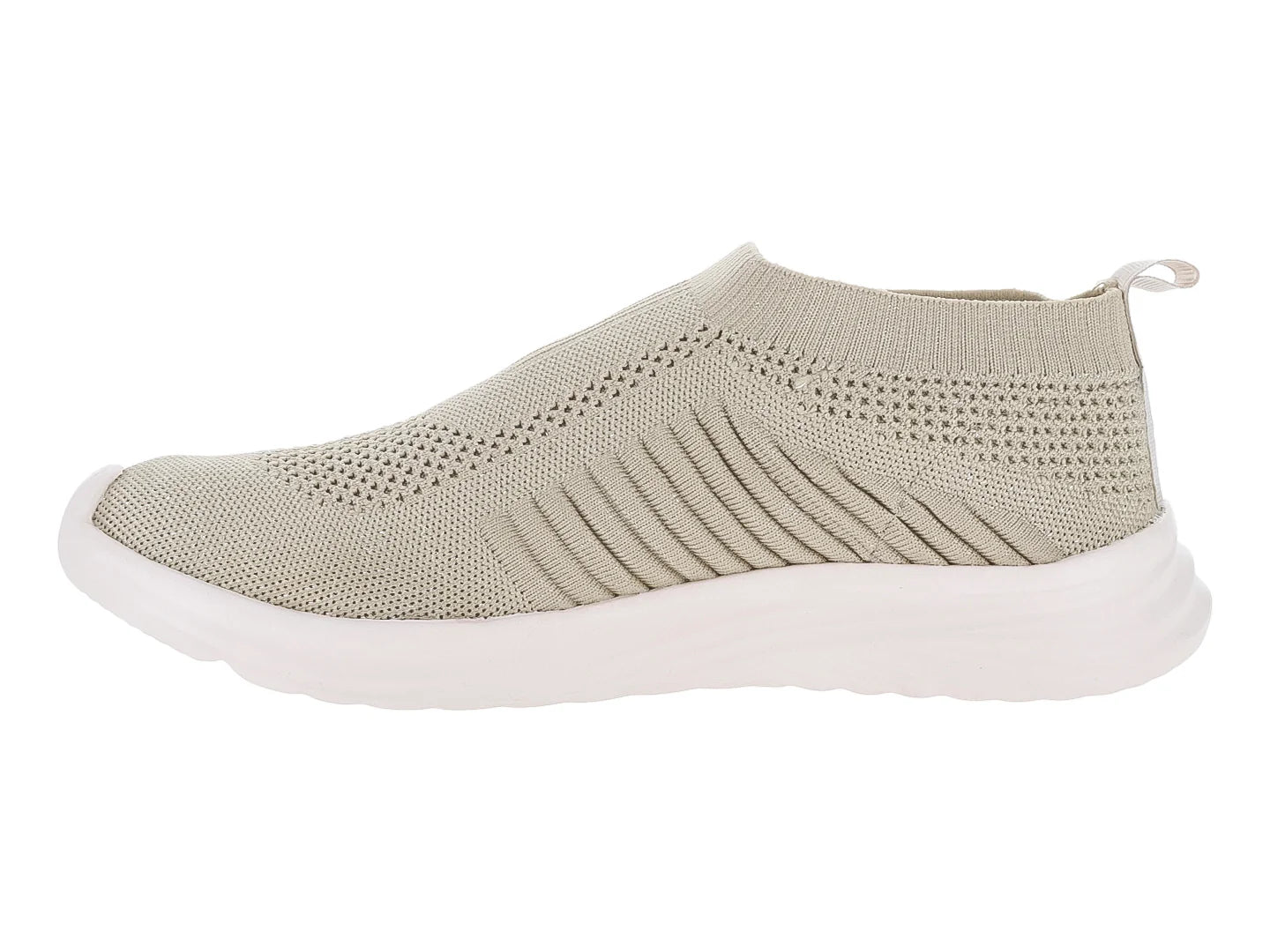 Tenis Nomadas Casual Textil Beige para Mujer