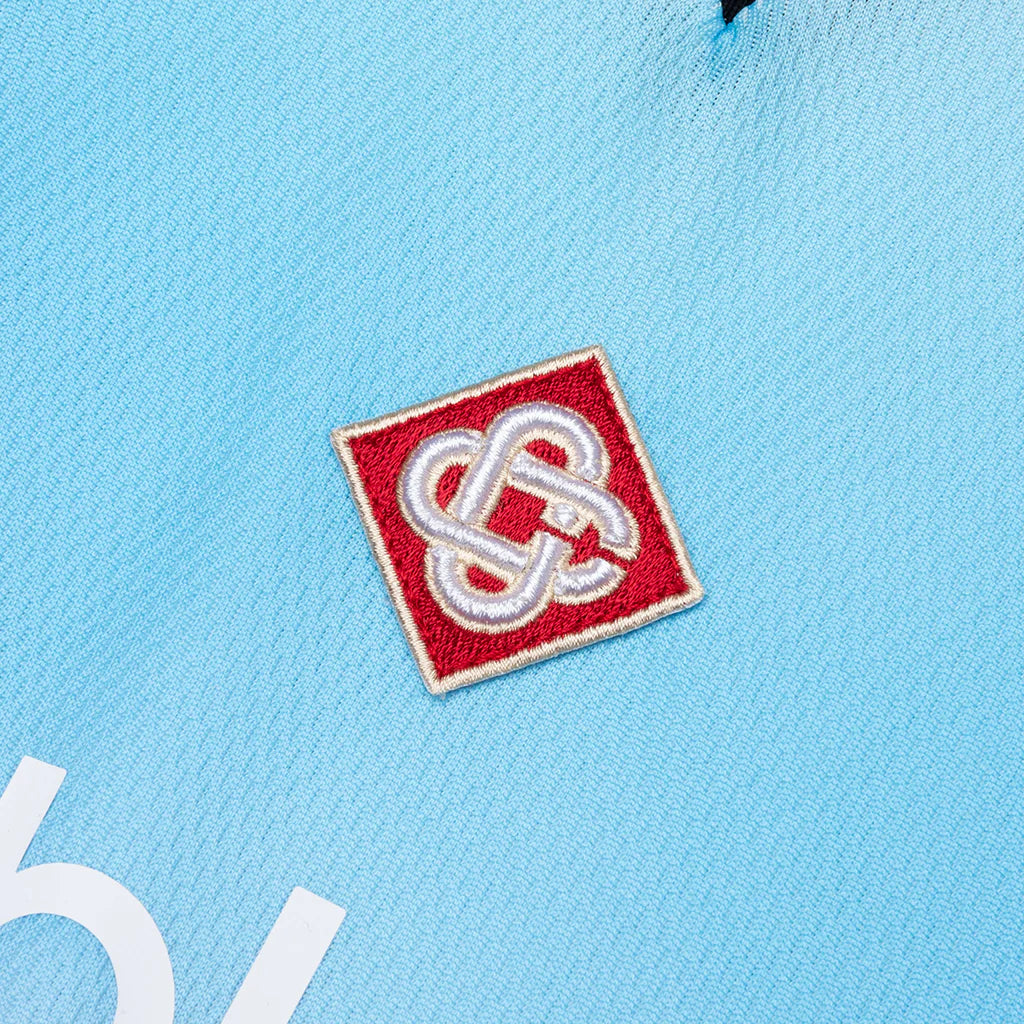 Printed Football Top Gradient