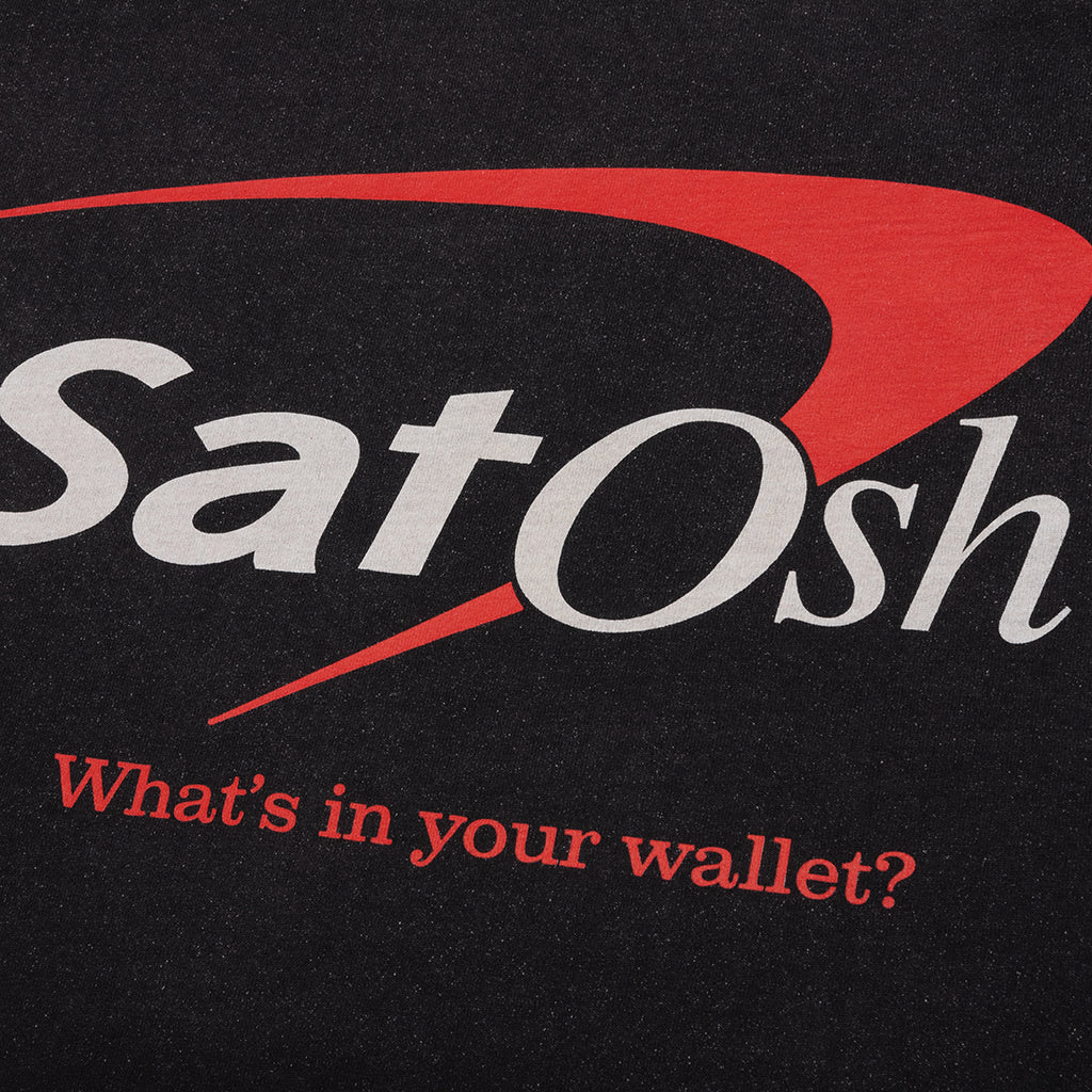 Bank of Satoshi Tee Black