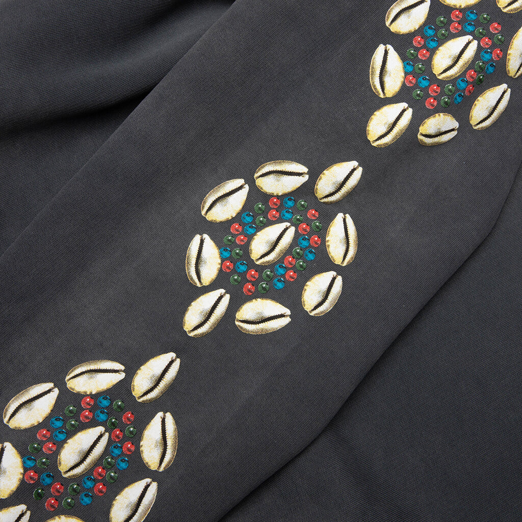 Barriers Cowrie Shell Hoodie Vintage Black