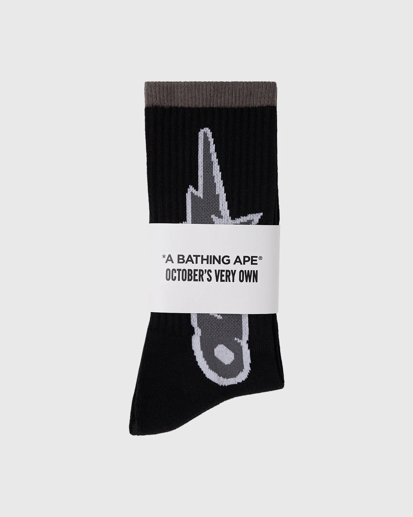 BAPE OVO Sta Athletic Sock Black