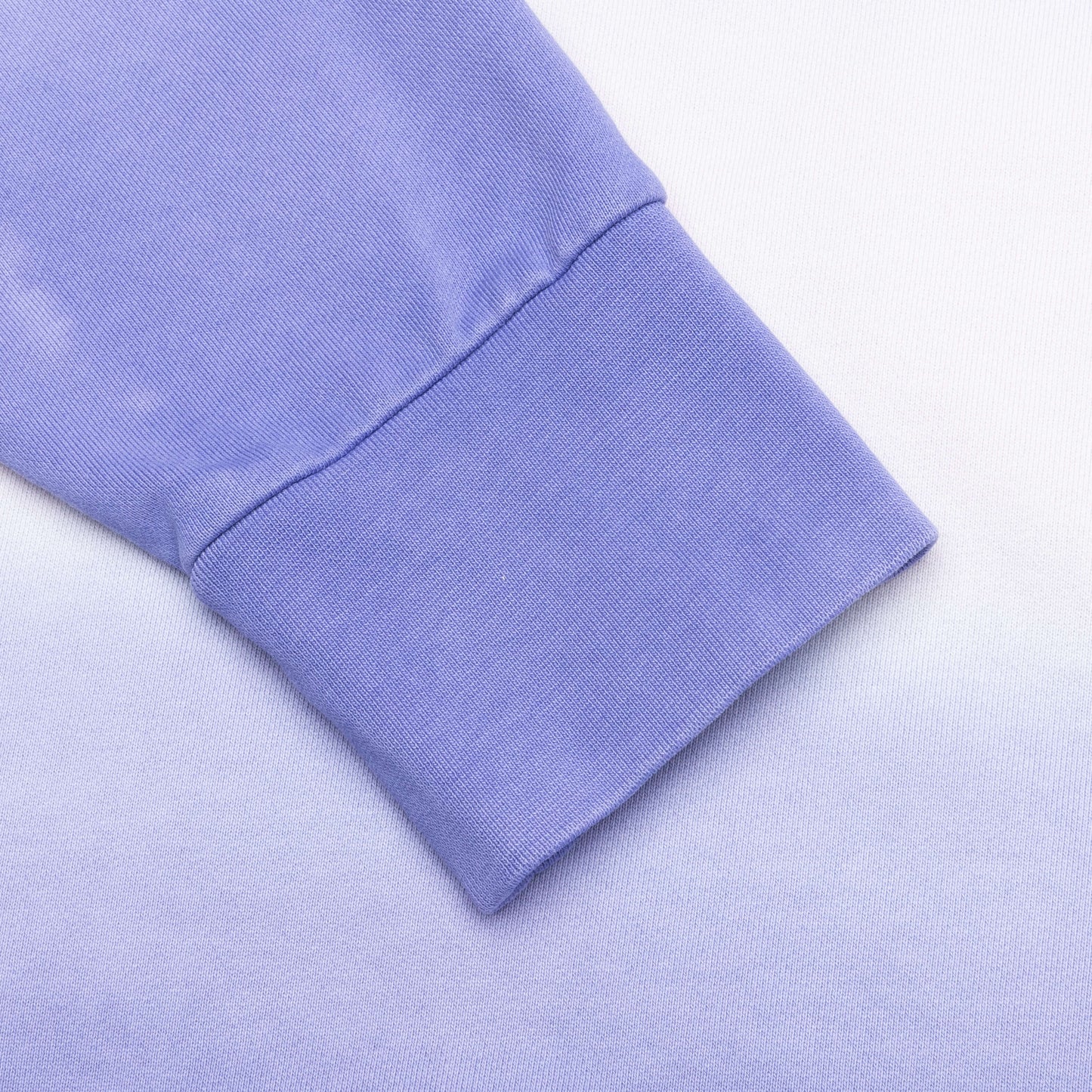 Logo Embroidery Gradient Hoodie Lavender