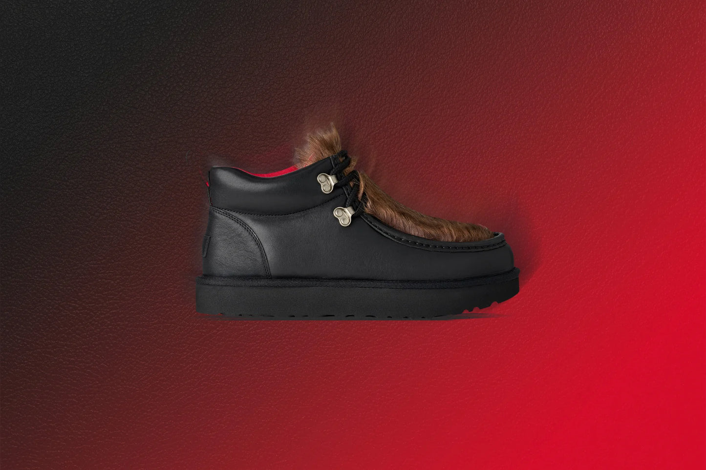 UGG x AMBUSH Fur Plug Boot Black