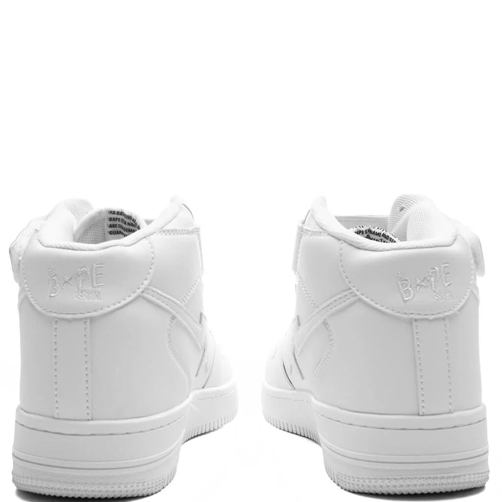 Bape STA 1 Mid White