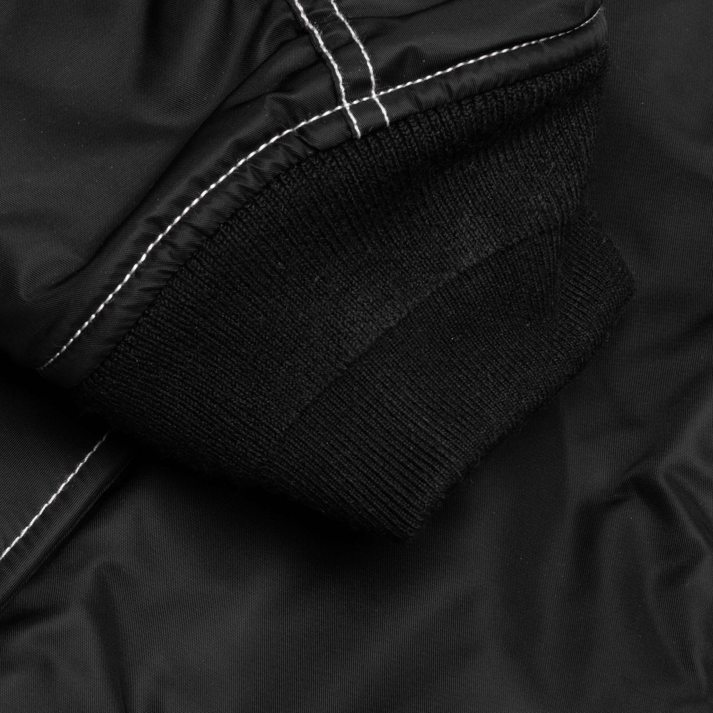 Built Bomber Jacket Black