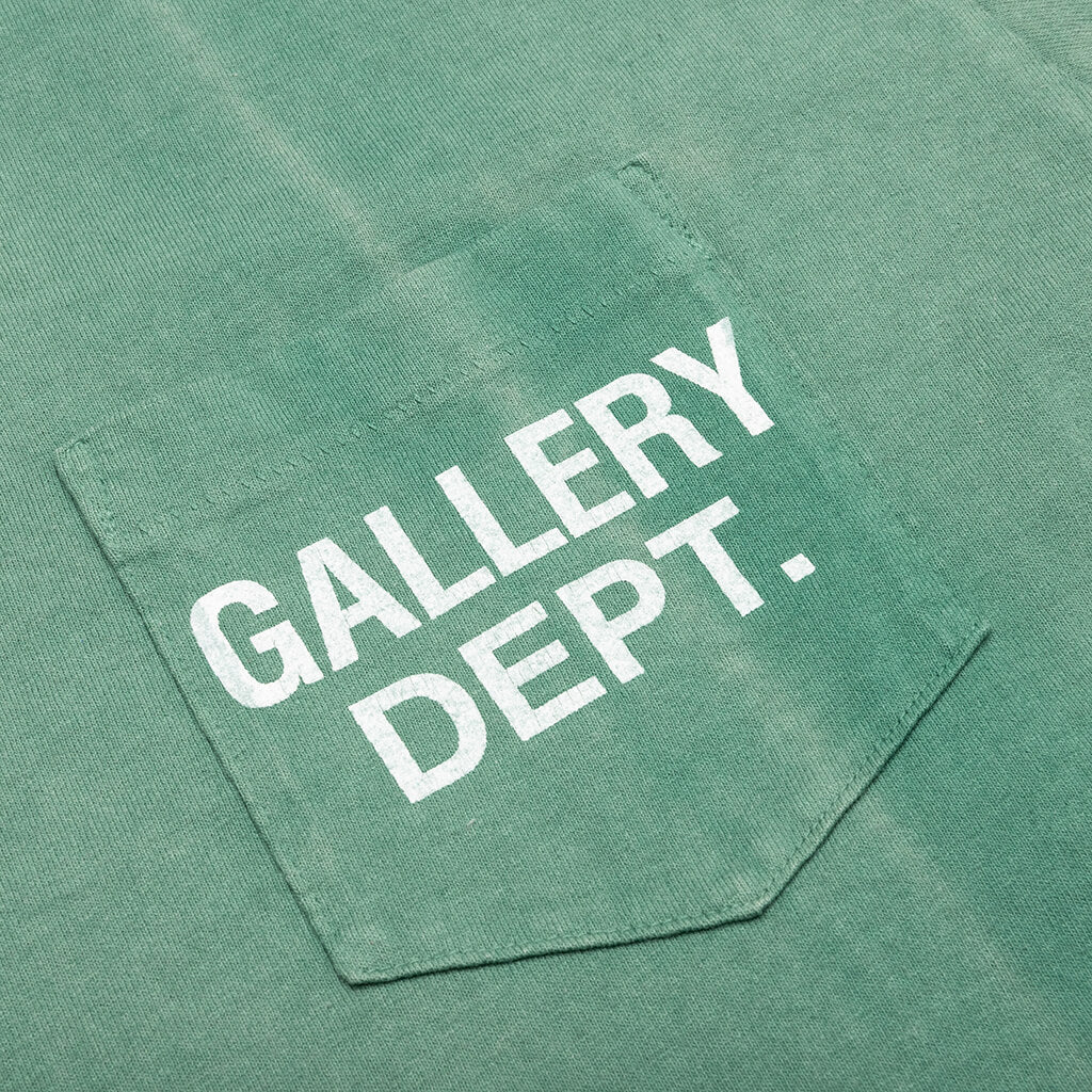 Vintage Logo Painted Tee Green