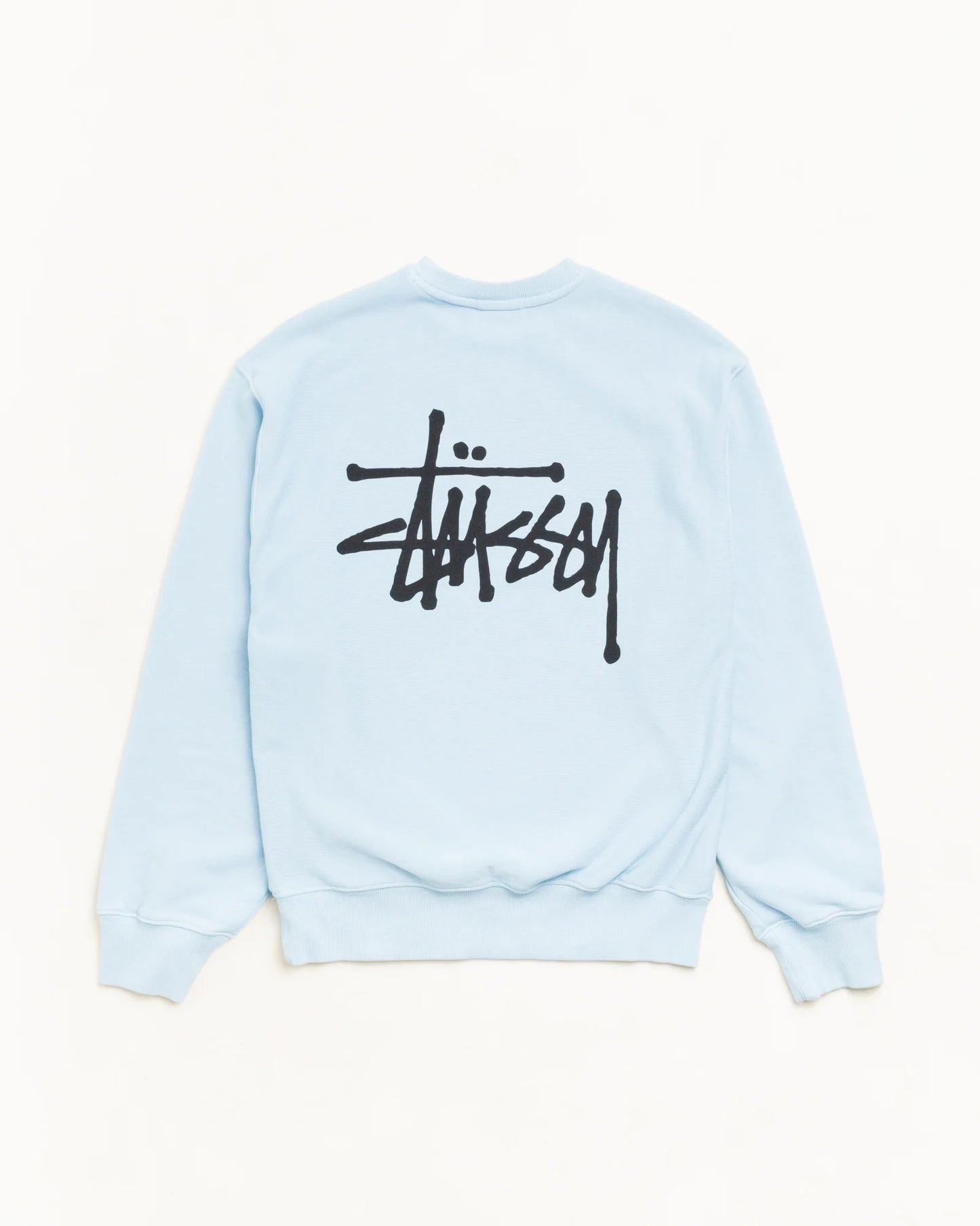 BASIC STÜSSY CREW GARMENT DYED