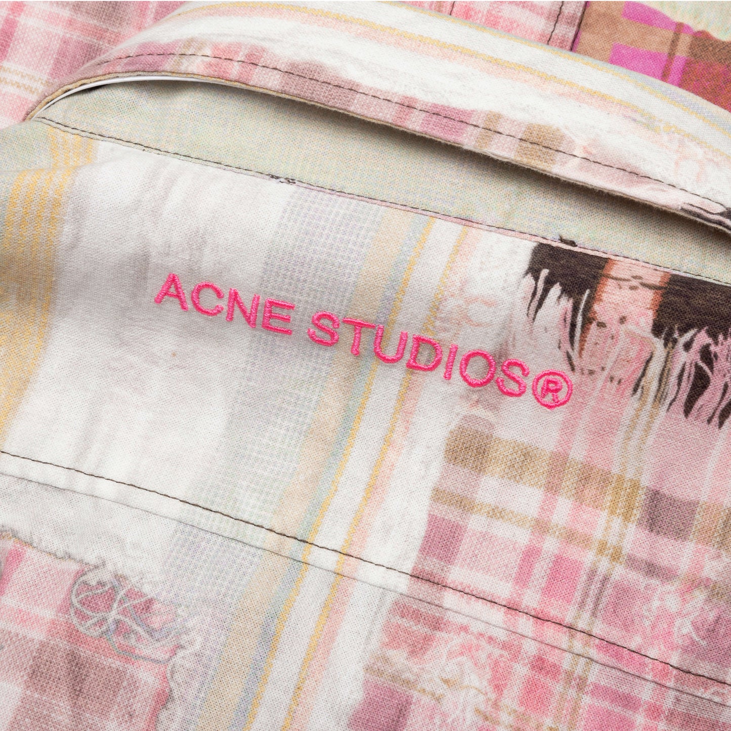 Patchwork Flannel Pink Multi