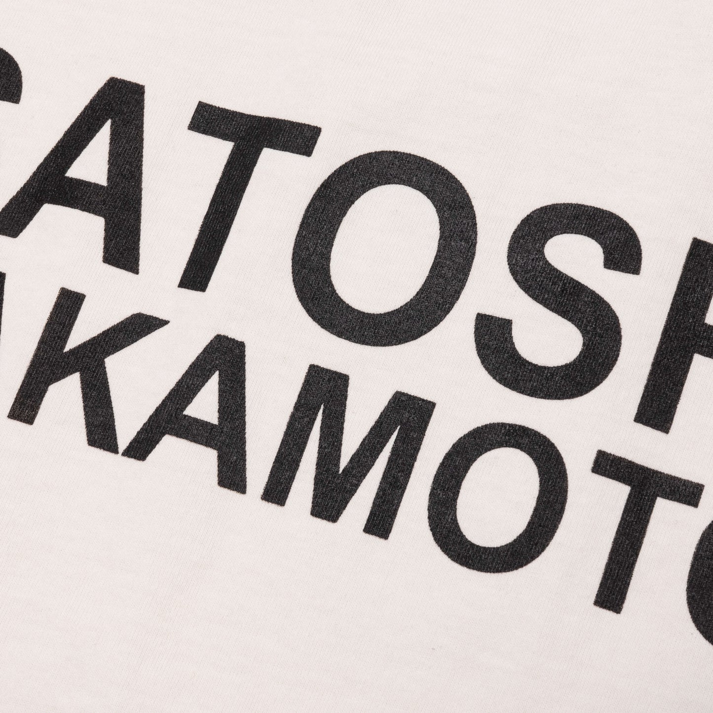 Satoshi Logo Tee White