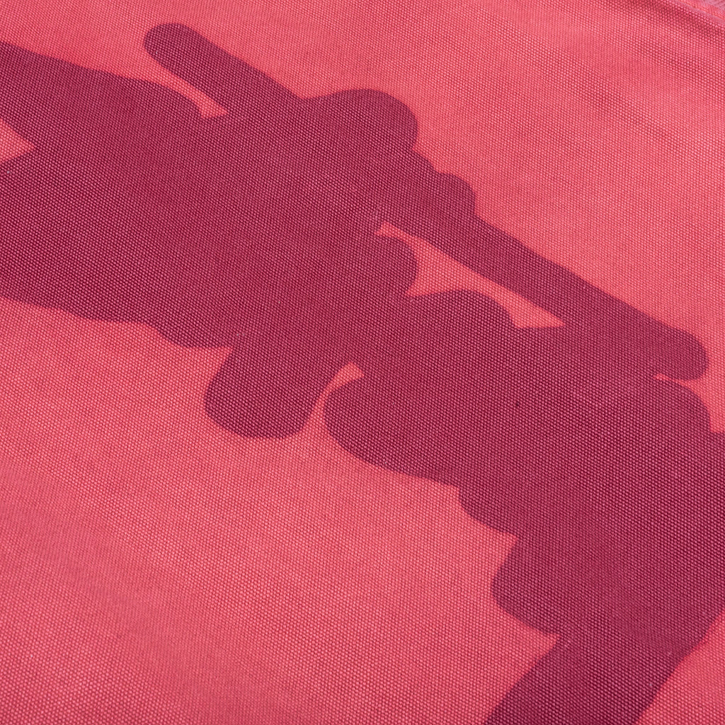 Ghost Logo Canvas Varsity Red