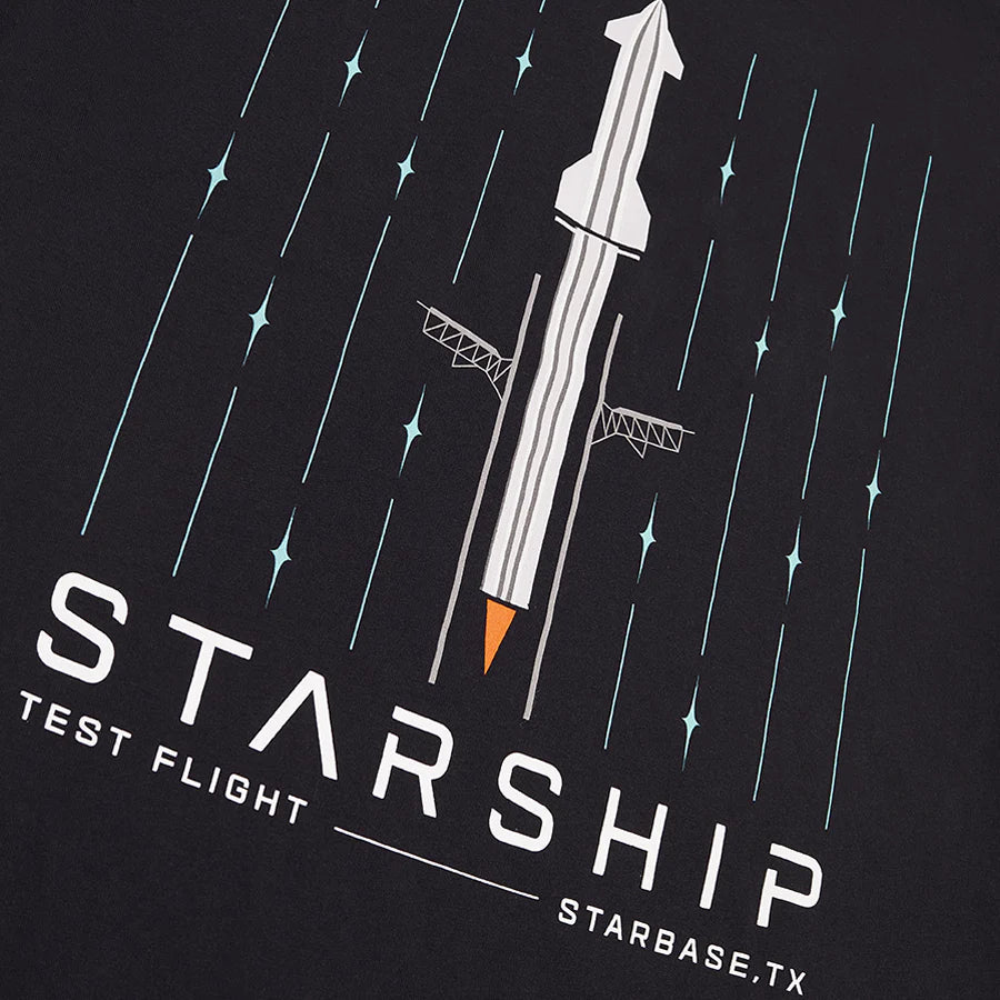Unisex Starship Test Flight T Shirt
