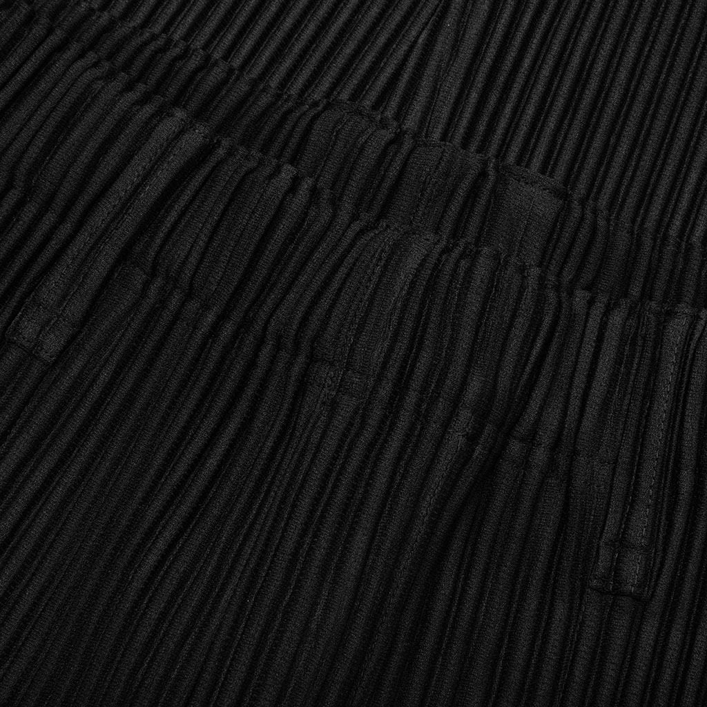 Straight Basics Pants Black