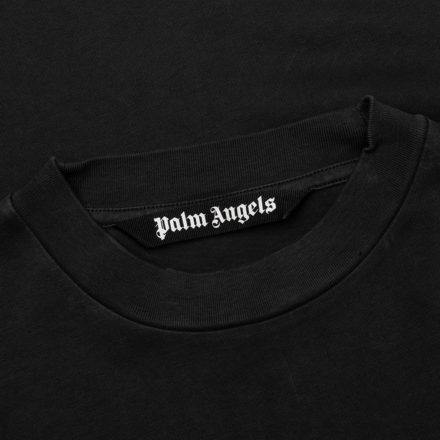 Burning Logo Tee Black Gold