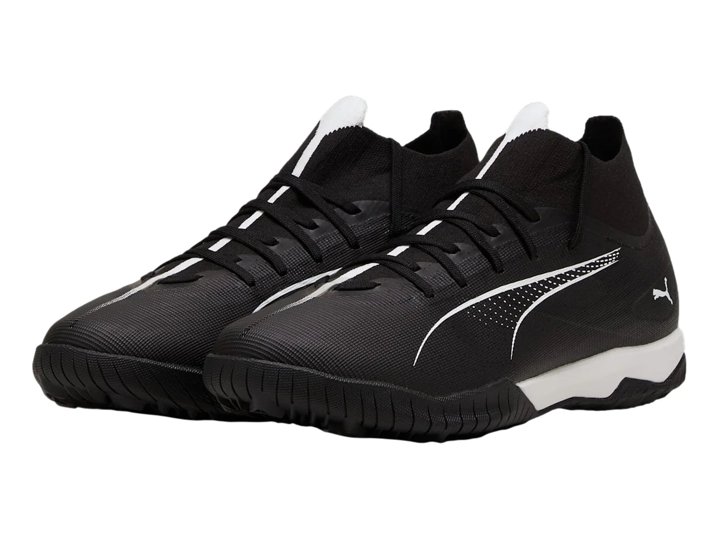 Tenis de Fútbol PUMA Ultra 5 Match TT Negro para Hombre