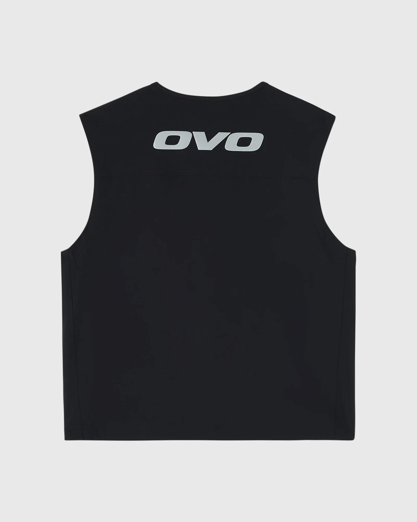 OVO Golf Stretch Nylon Vest Black
