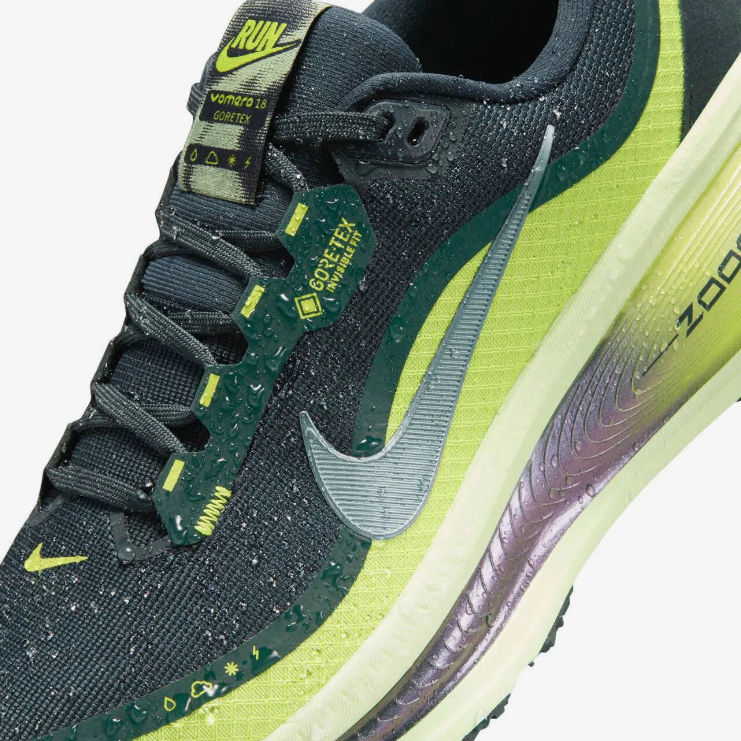 Nike Vomero 18 GORE TEX Verde Escuro Verde Neon