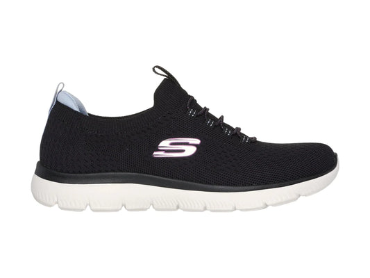 Tenis Skechers Summits Negro Multicolor para Mujer