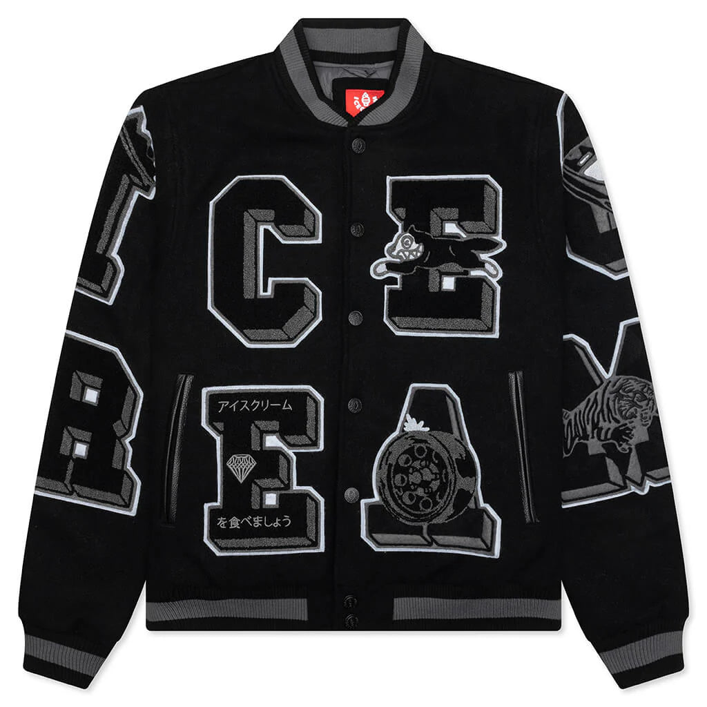 Creme Jacket Black