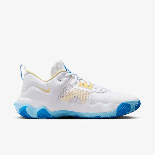 Tênis Nike Giannis Immortality 3 Branco Azul