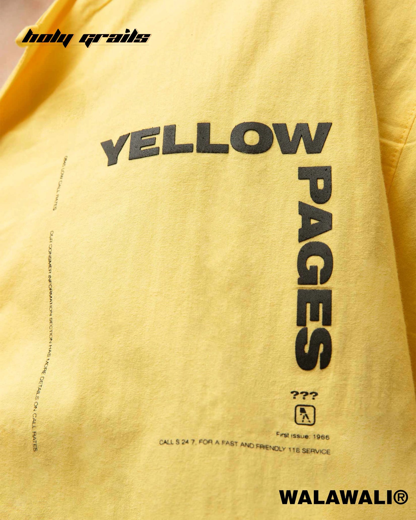 Yellow Pages Shirt HG X WalaWali