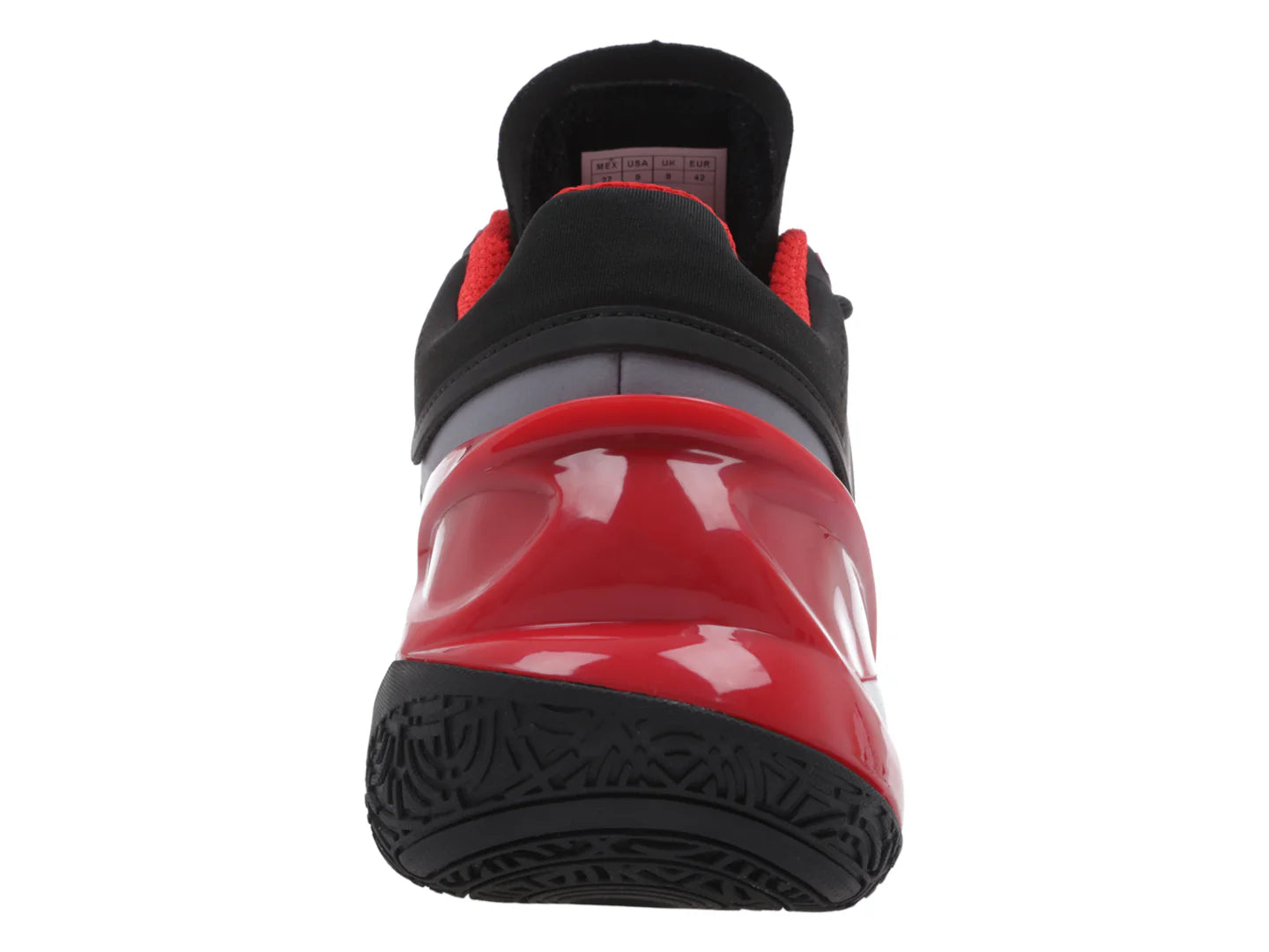 Tenis K SWISS Jumpshot Negro con Rojo para Hombre