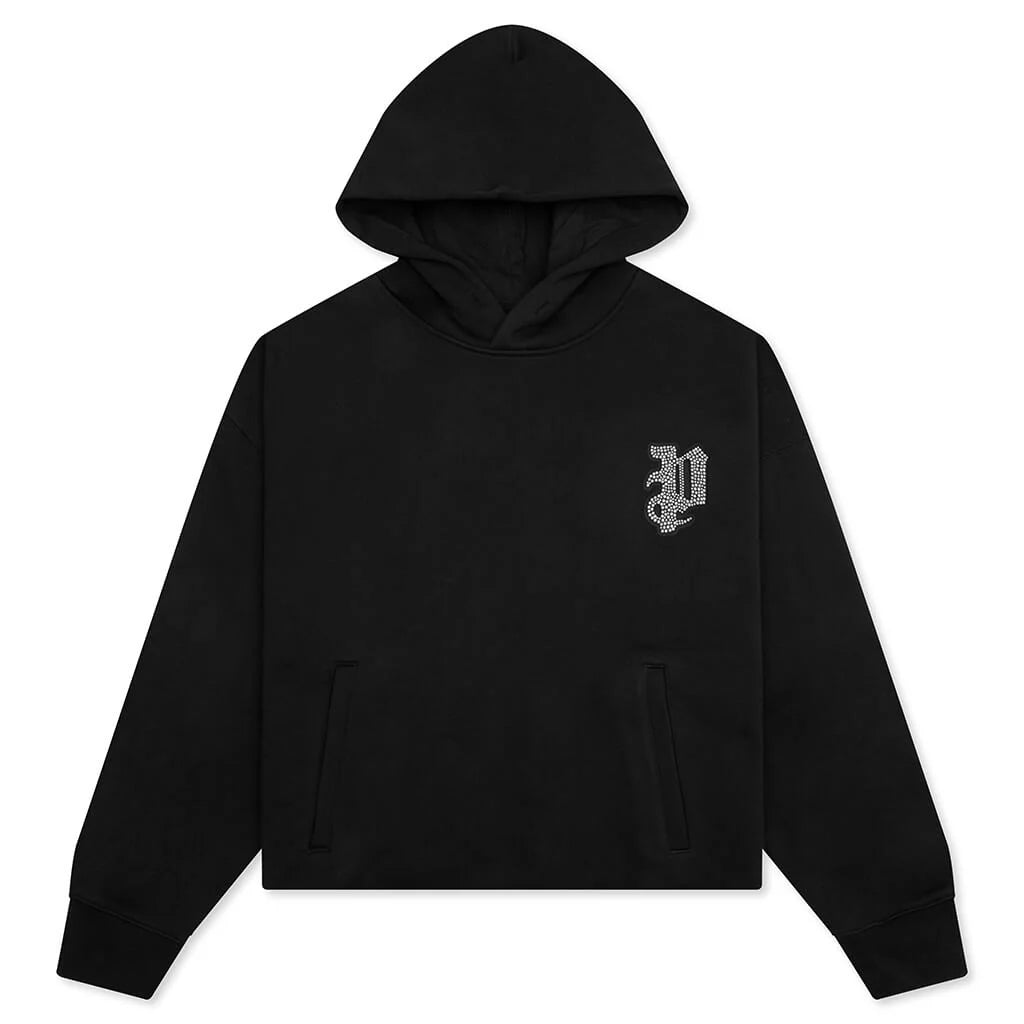 Heavyweight Fleece Oversized Hoodie Black