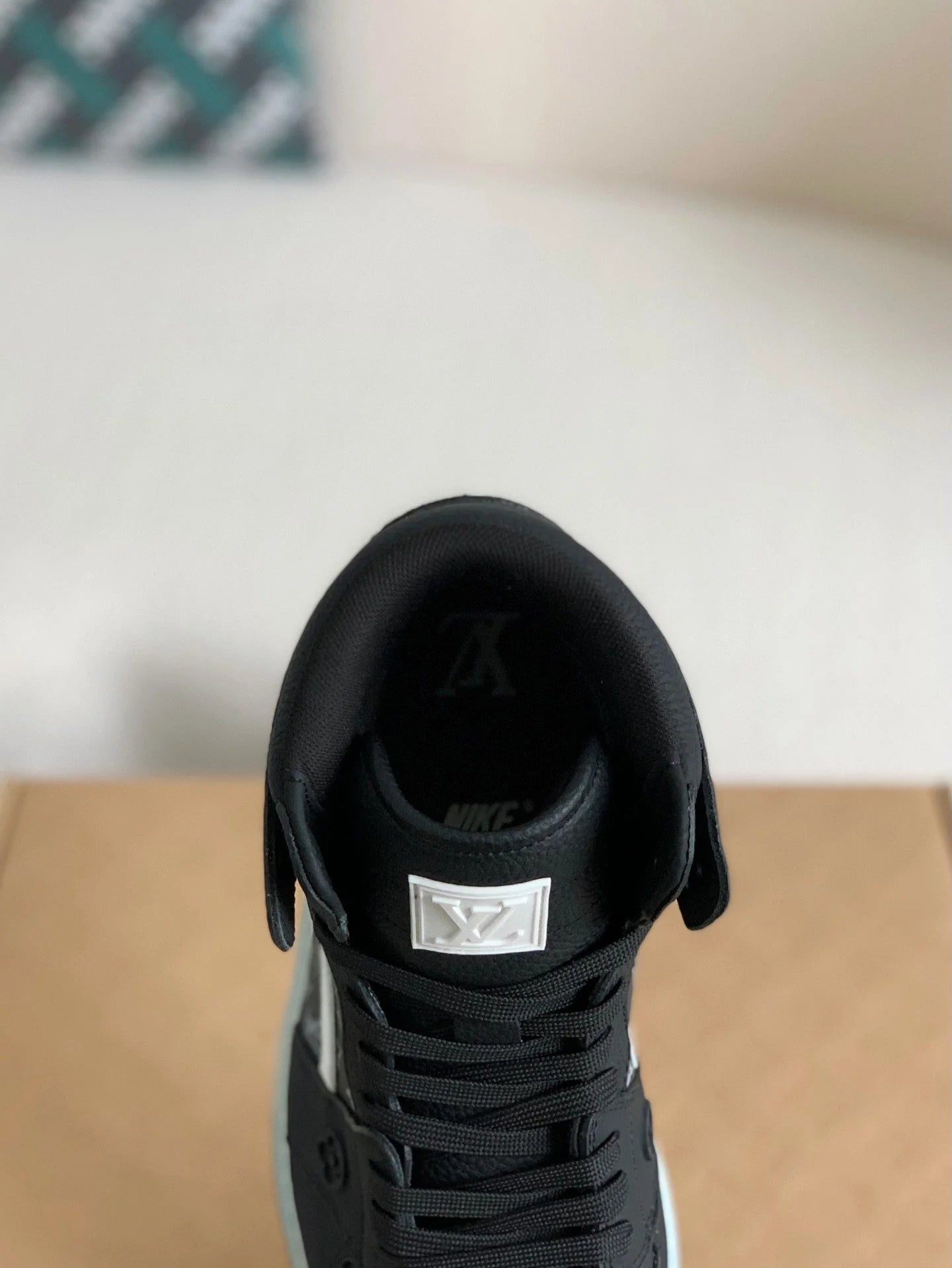 Nike Air Jordan 1 x LV Triple Black Monogram Edition