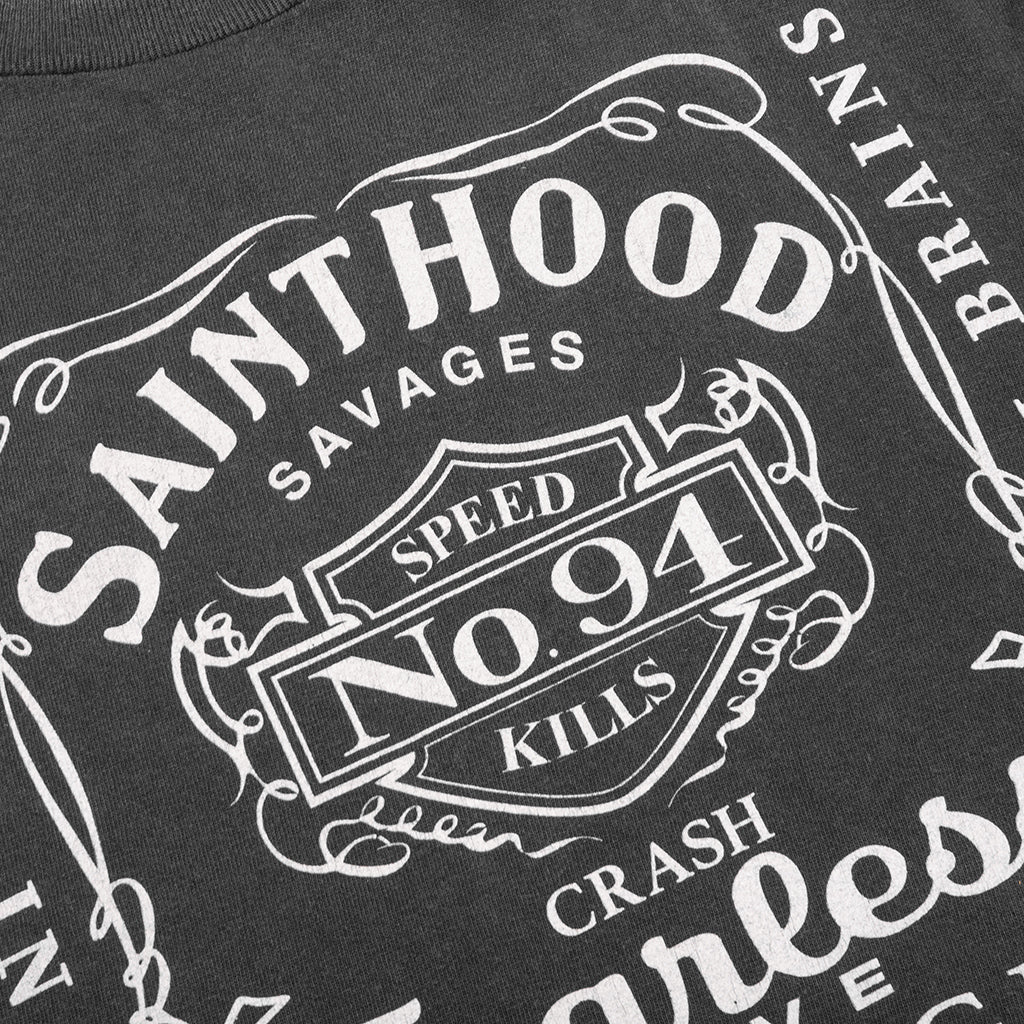 Saint Michael x Neighborhood Mx6 STHD Fearless S S Shirt Black