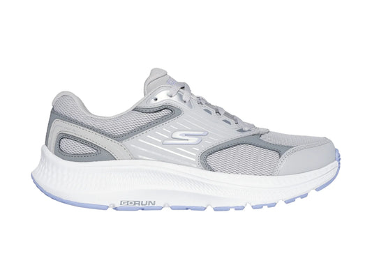 Tenis Skechers Go Run Consistent 20 Gris y Lavanda para Mujer