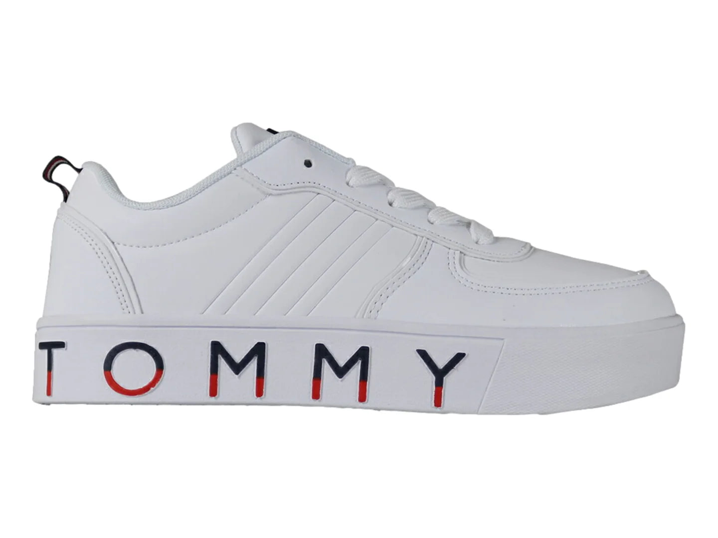 Tenis Tommy Hilfiger EVA Platform 20 Blancos para Niña