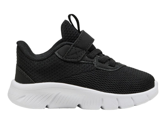 Tenis PUMA FlexFocus Modern AC Negro y Blanco para Niño