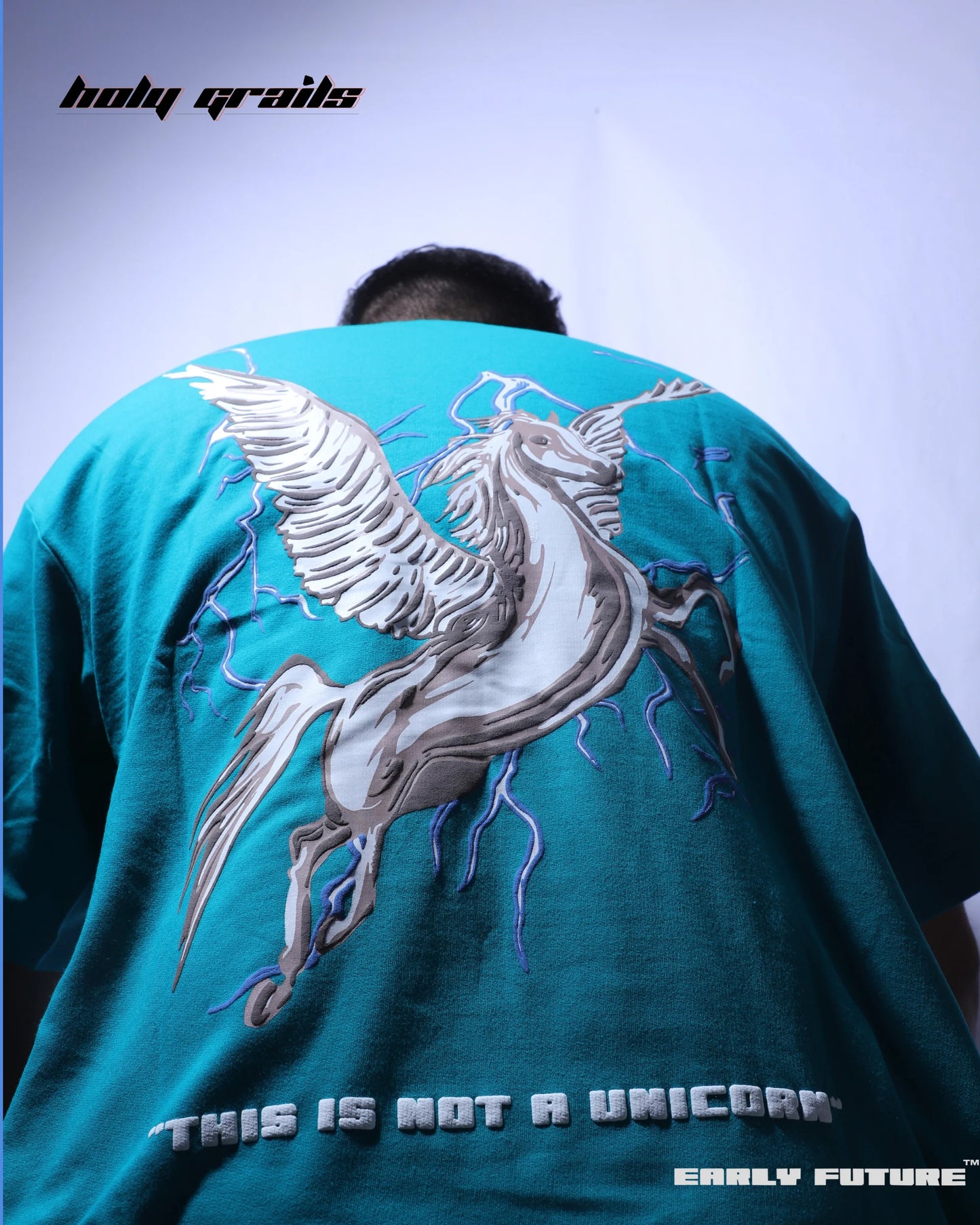 Not A Unicorn Reliance Green T Shirt HG x Early Future